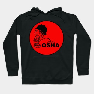 Calvin Pee on OSHA Hoodie